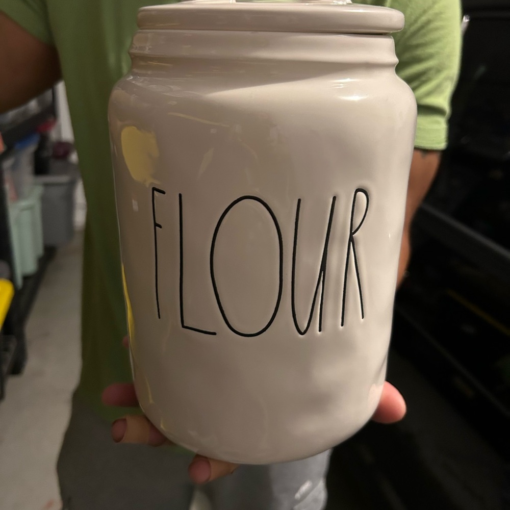 Rae Dunn Cream Flour Canister
